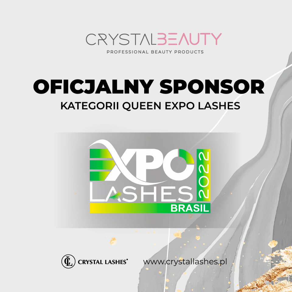 Crystal Lashes zostało Oficjalnym Sponsorem Expolashes Brasil 22