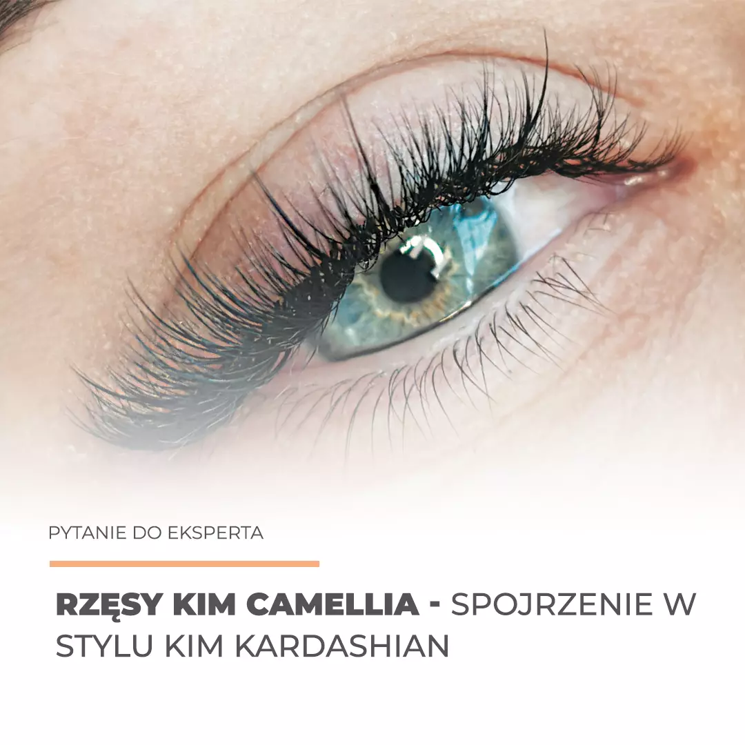 Rzęsy Kim Camellia - spojrzenie w stylu Kim Kardashian