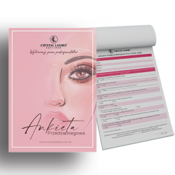 Notes Dla Stylistki Crystal Lashes - Ankieta Przedzabiegowa