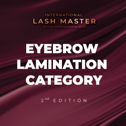 Sign Up for International Lash Master Championship EYEBROW LAMINATION