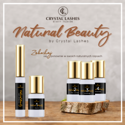 Zestaw do Laminacji Rzęs "Natural Beauty" by Crystal Lashes®