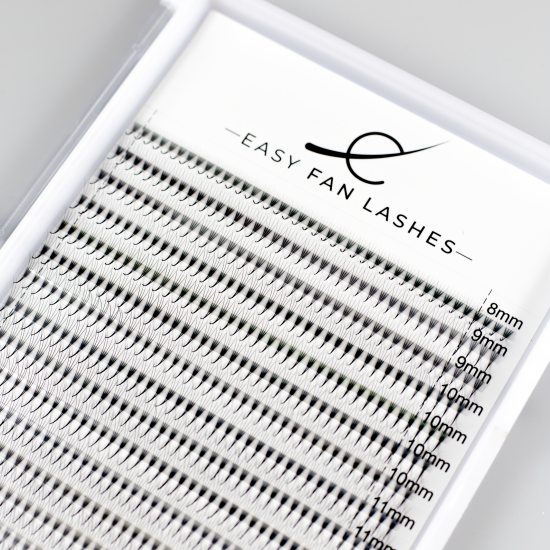 Paletka Rzęs EASY FAN LASHES 4D 640 kępek